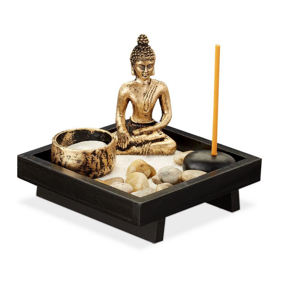 B2X  Zen-Garten mit Buddha 