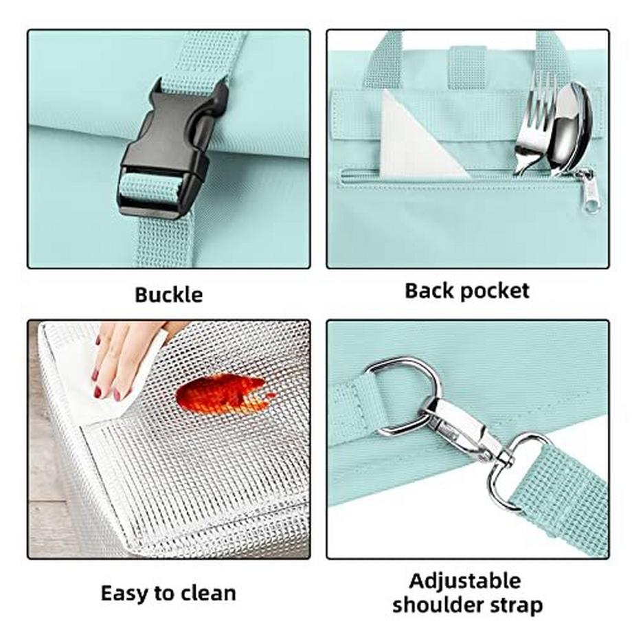 Only-bags.store Sac Repas Isotherme Rolltop 10L  