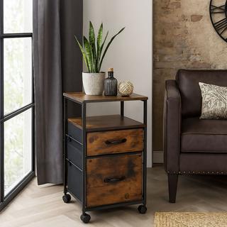 Northix Aktenschrank mit 2 Schubladen  