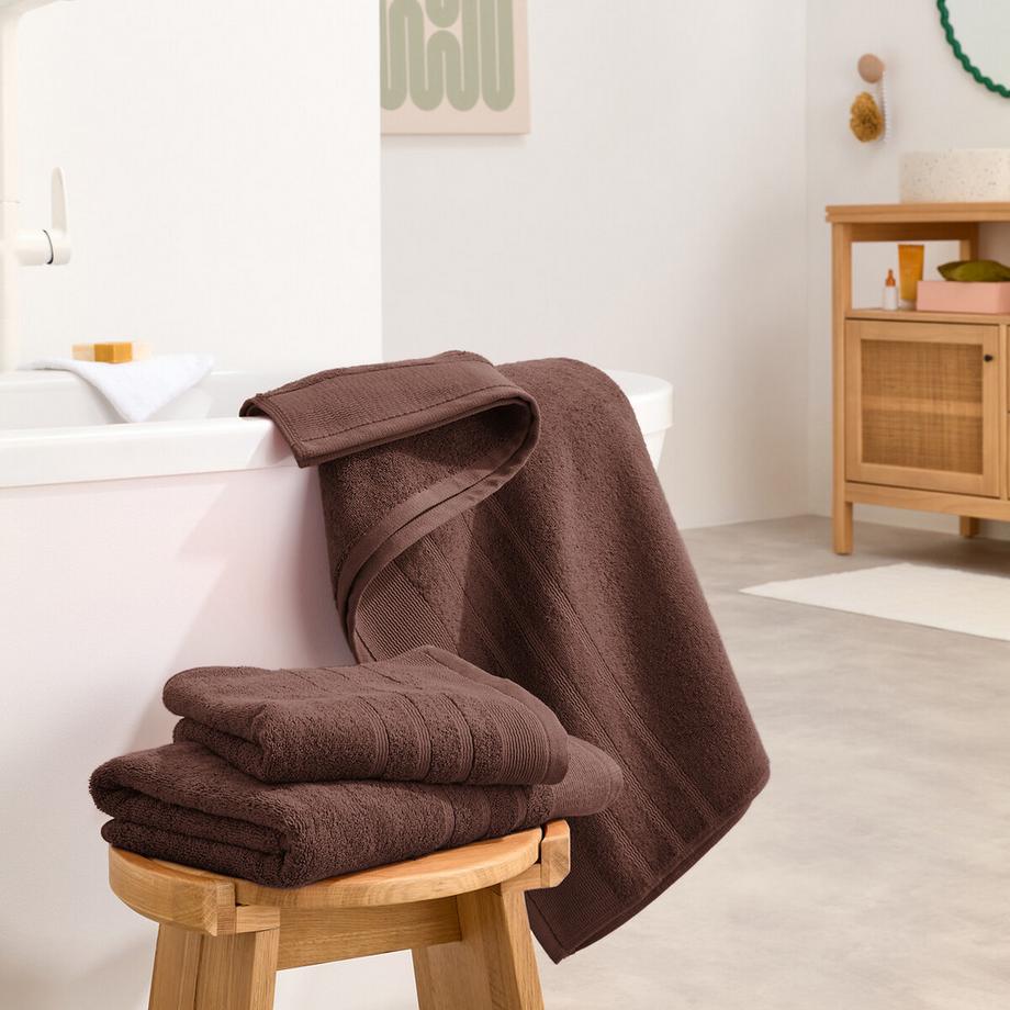 La Redoute Intérieurs Drap de bain éponge bouclette 600 g/m2  