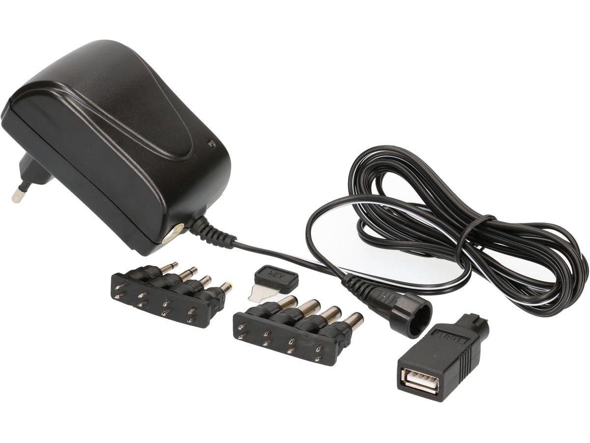 Image of AG 113774 Netzteil & Spannungsumwandler Indoor 10 W Schwarz