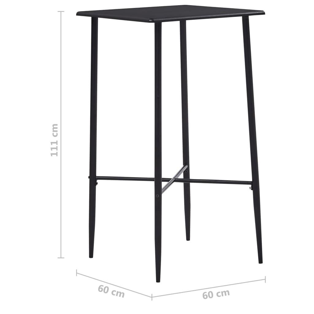 VidaXL Table de bar mdf  