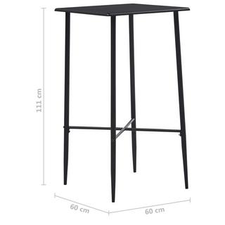 VidaXL Table de bar mdf  