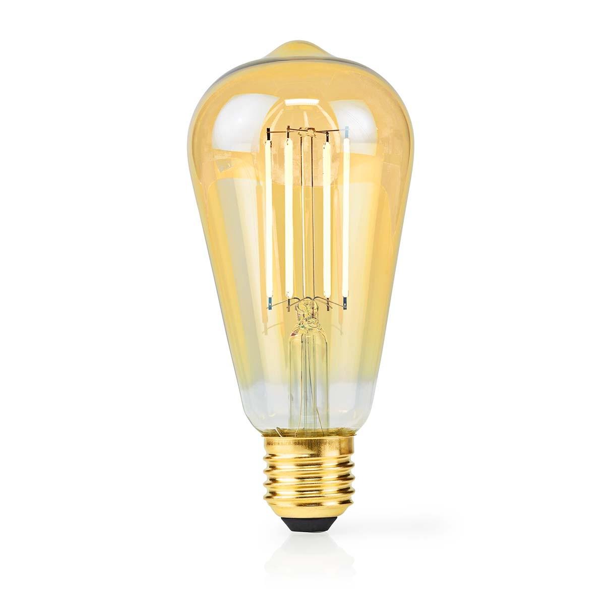 Image of Led Glödlampa E27 | St64 | 4,9 W | 470 Lm | 2100 K | Dimbar | Extra Varm Vit | Retrostil | 1 St. Unisex ONE SIZE