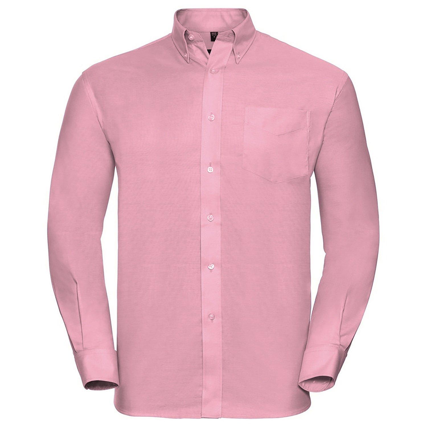 Image of Oxford Hemd, Langärmlig, Pflegeleicht Herren Pink 38
