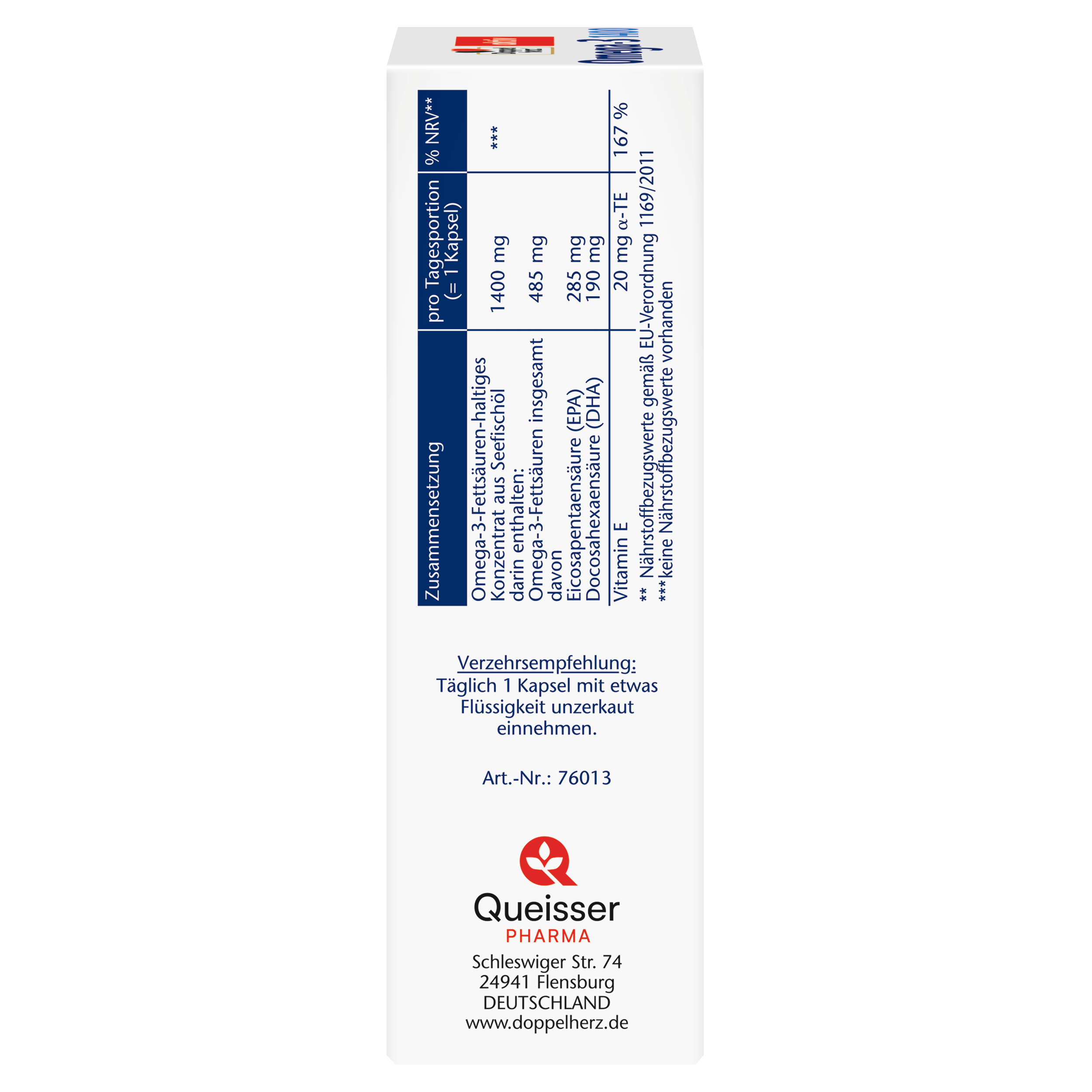 Doppelherz  Omega 3 1400 mg 