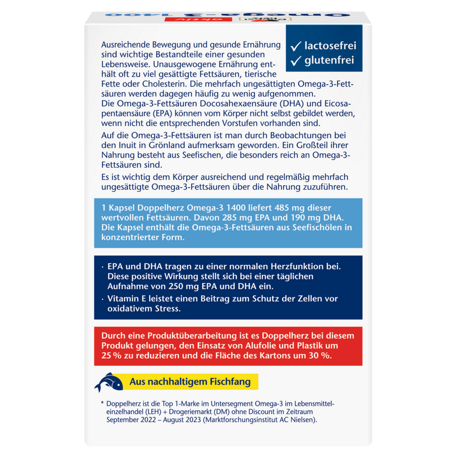 Doppelherz  Omega 3 1400 mg 