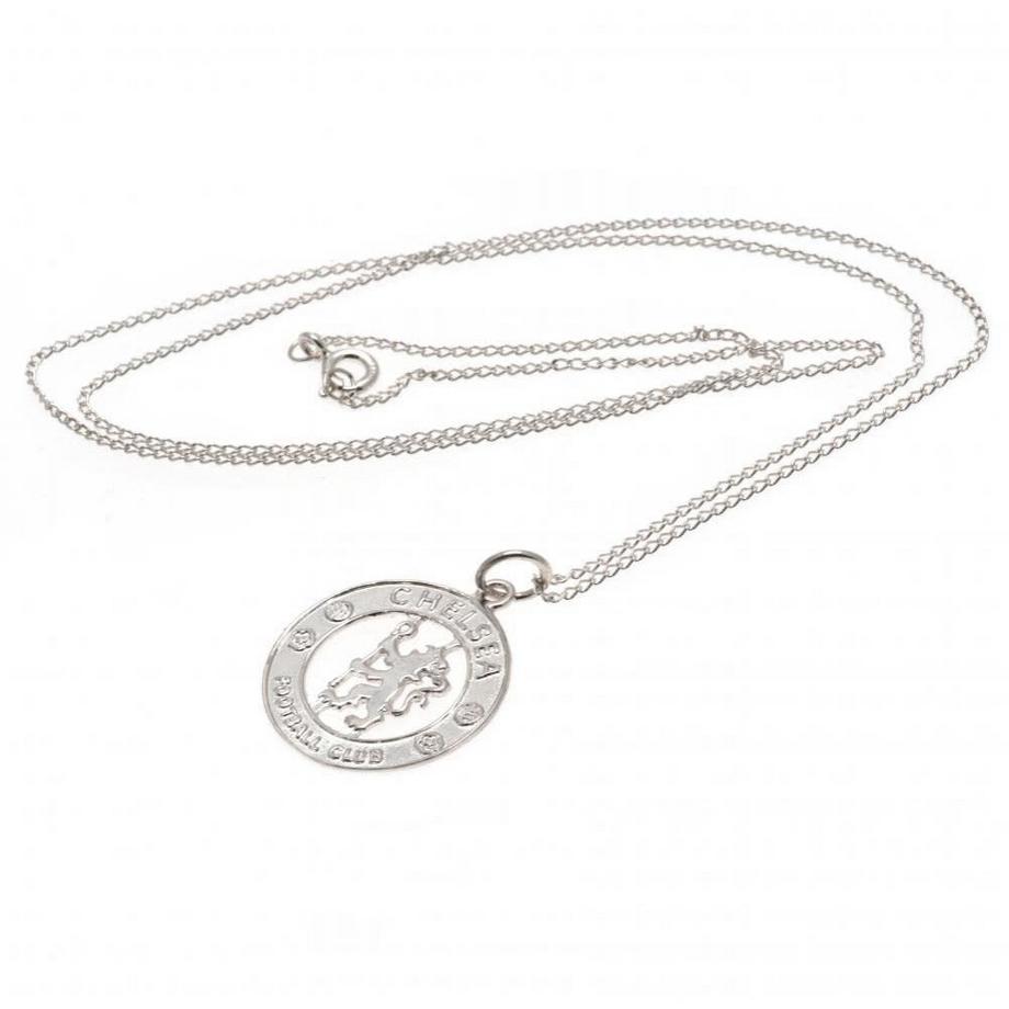Verniciato D´argento Collana E Ciondolo