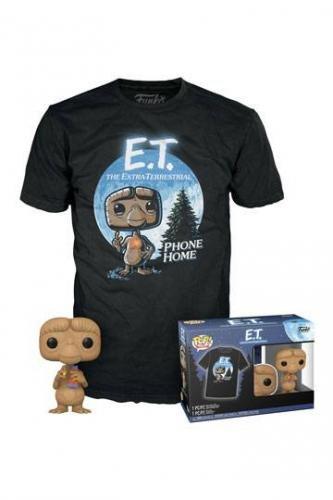 Funko  Funko Pop & Tee (S) E.T. : E.T. w/Candy (1266) EXM 