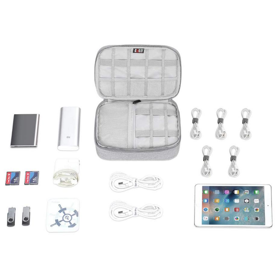 Only-bags.store  Sacoche électronique, sac de rangement portable pour câbles électroniques 