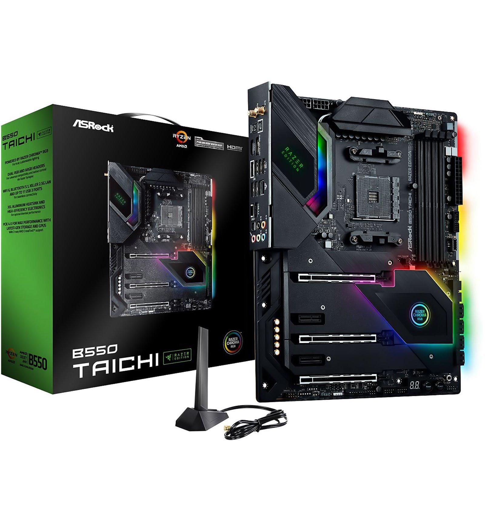 ASRock  MB AMD AM4 B550 TAICHI RAZER (AM4, AMD B550, ATX) 