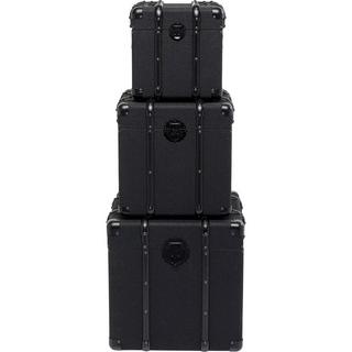KARE Design Petto Voyage nero (set di 3)  
