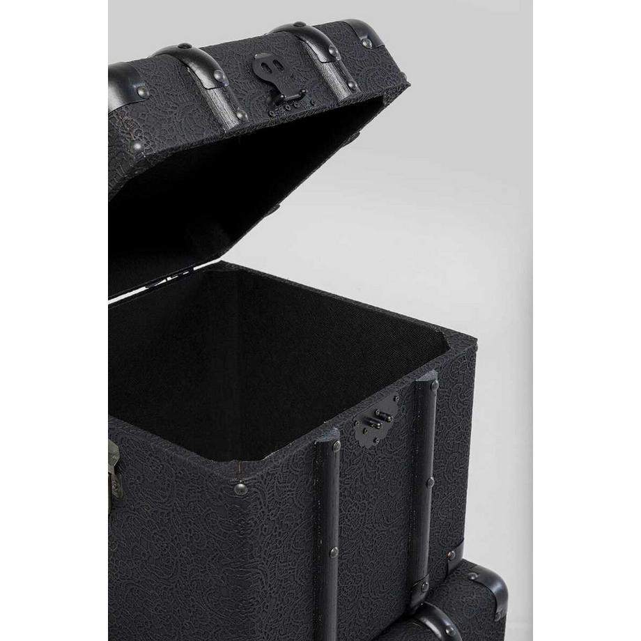 KARE Design Petto Voyage nero (set di 3)  