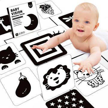 Babyspielzeug Kontrastkarten Baby,Kontrastbuch Baby Neugeborene