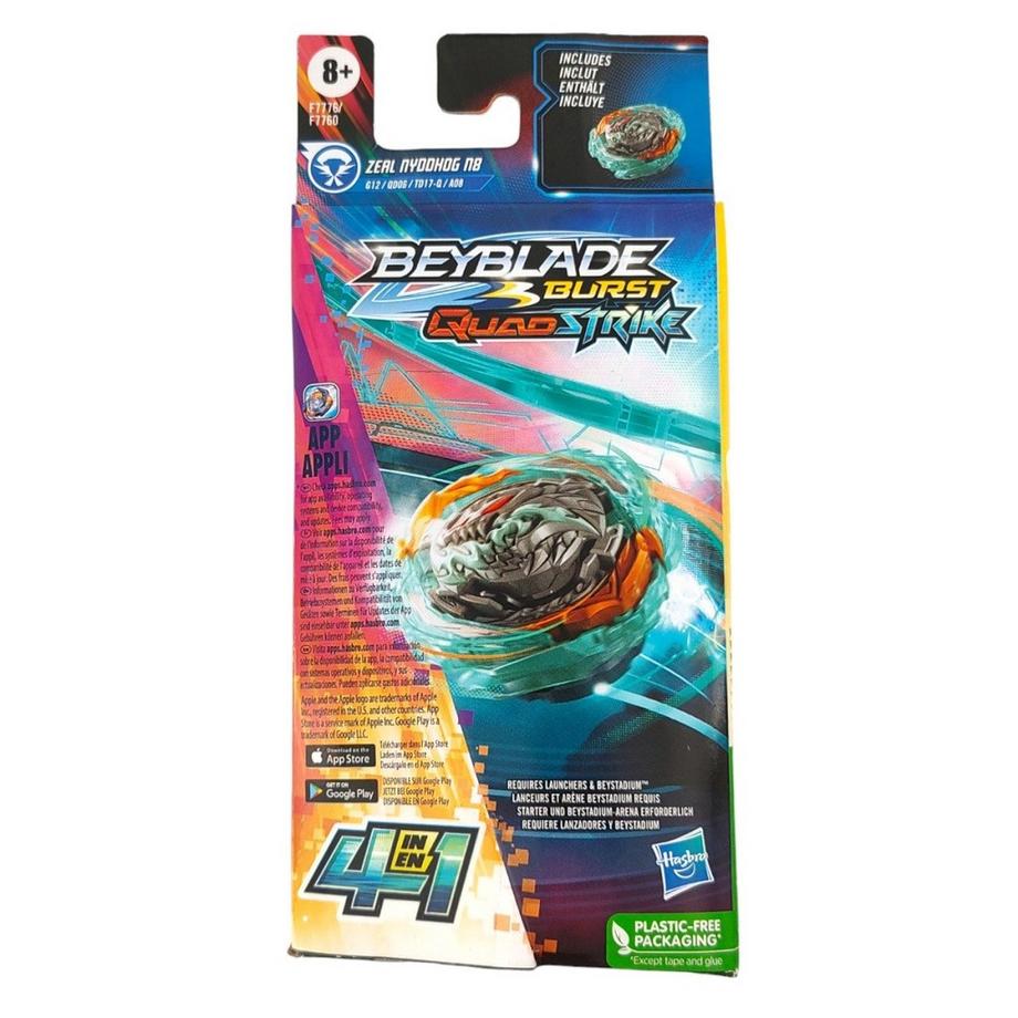 Hasbro  QuadStrike Zeal Nyddhog N8 