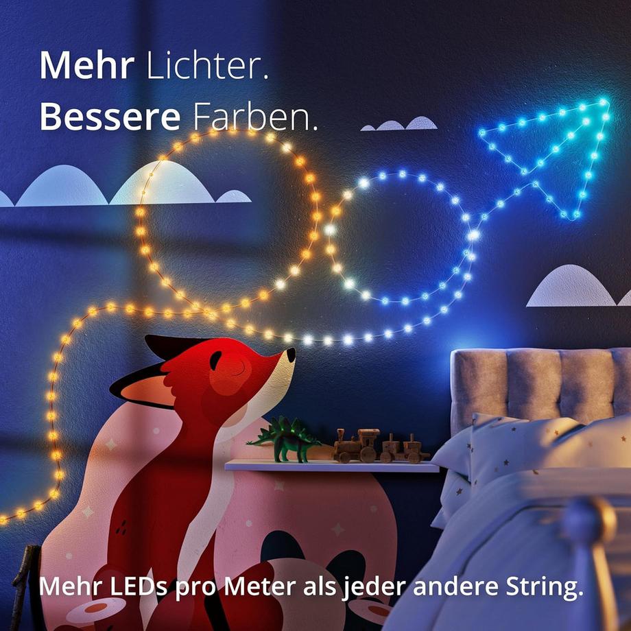 twinkly CANDIES mit 200 sternförmigen RGB LEDs  