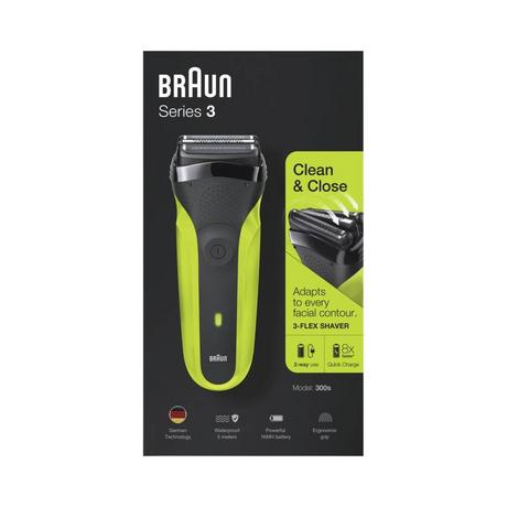 BRAUN Folienrasierer, Serie 3, 300s  