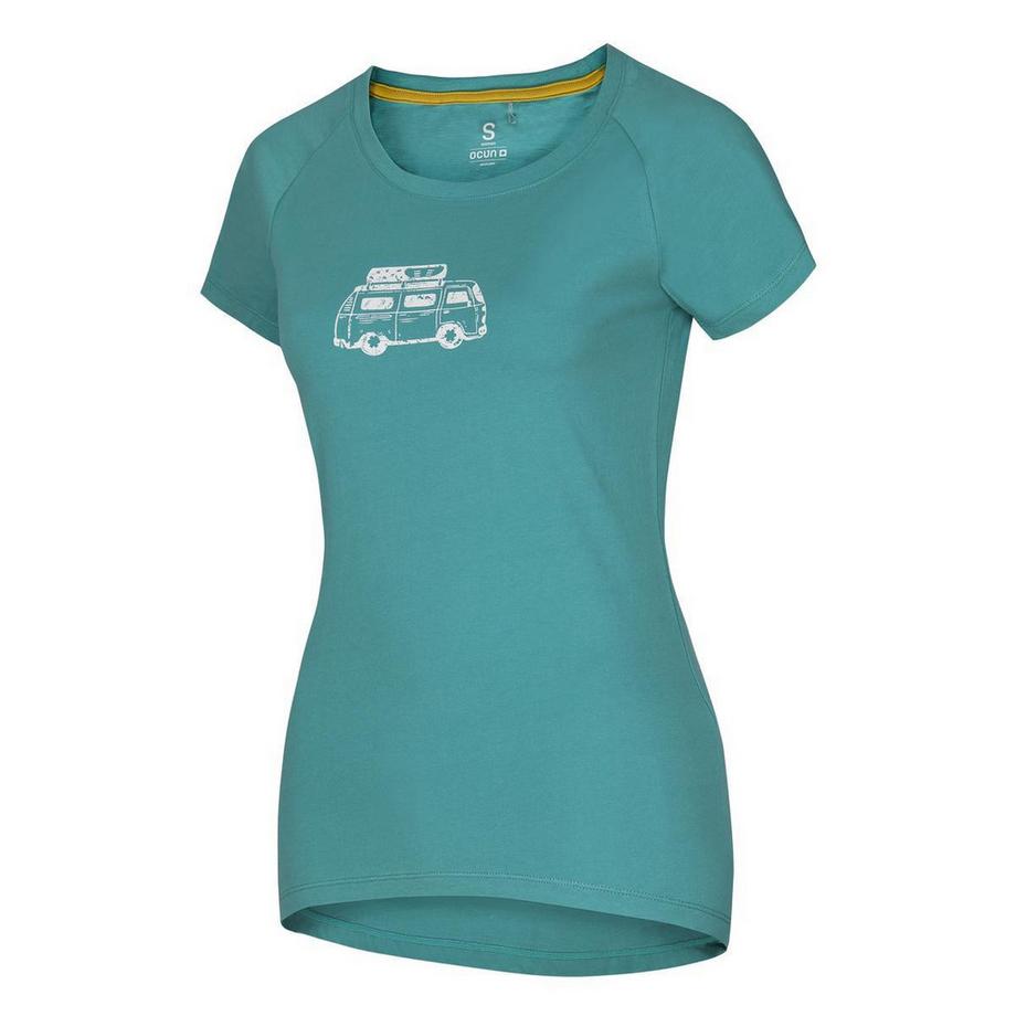 t-shirt damen ragan t green