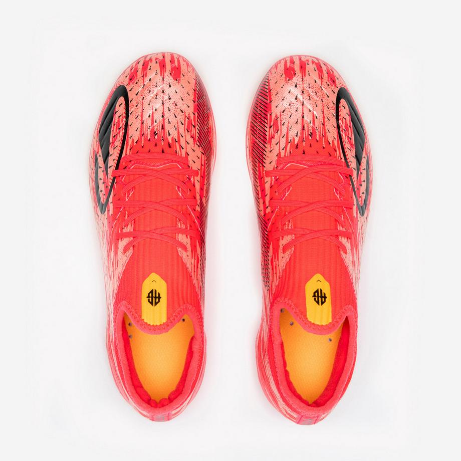 KIPSTA  Chaussures de football enfant a lacets clr fg Red Storm 