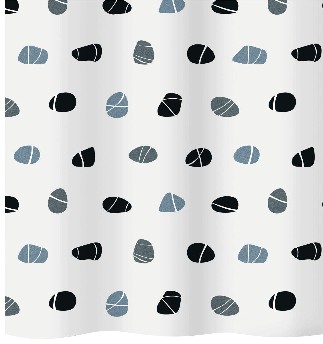 Image of Duschvorhang Textil Stones Duschvorhang Textil Stones