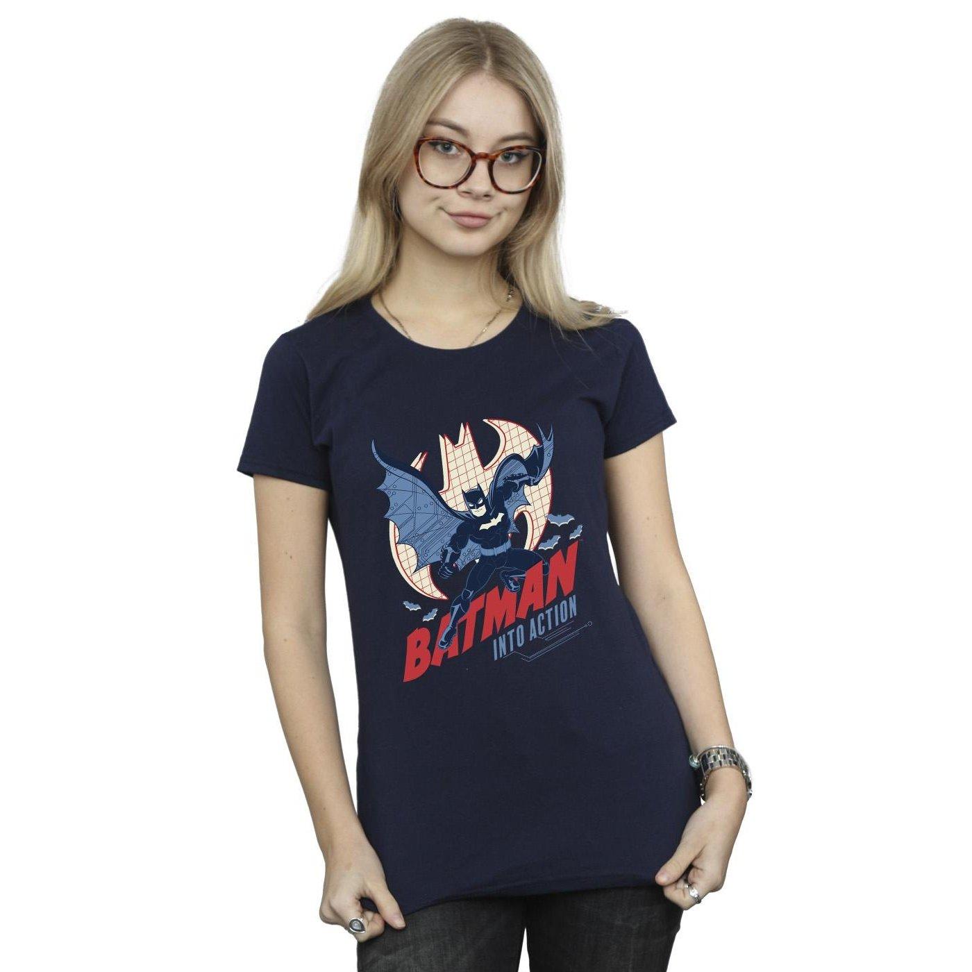 DC COMICS  Into Action TShirt 