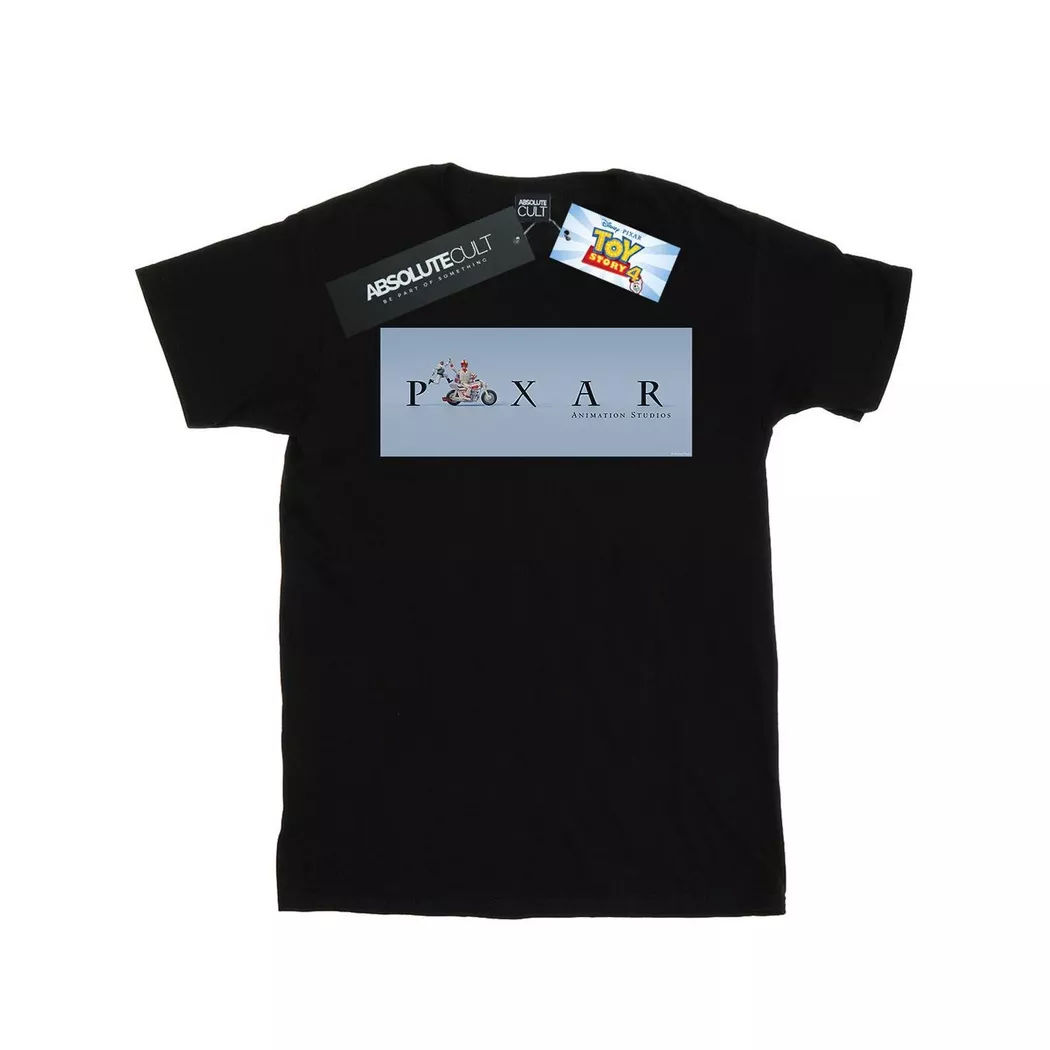 Disney - Toy Story 4 Pixar Studios TShirt, für Damen, Schwarz, Größe XL