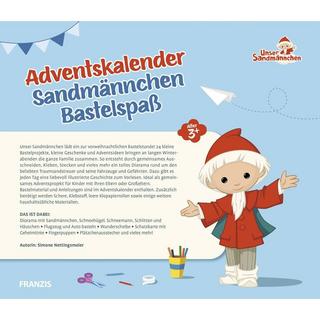 FRANZIS Jugend Adventskalender Sandmännchen Bastelspass  