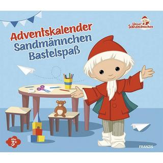 FRANZIS Jugend Adventskalender Sandmännchen Bastelspass  