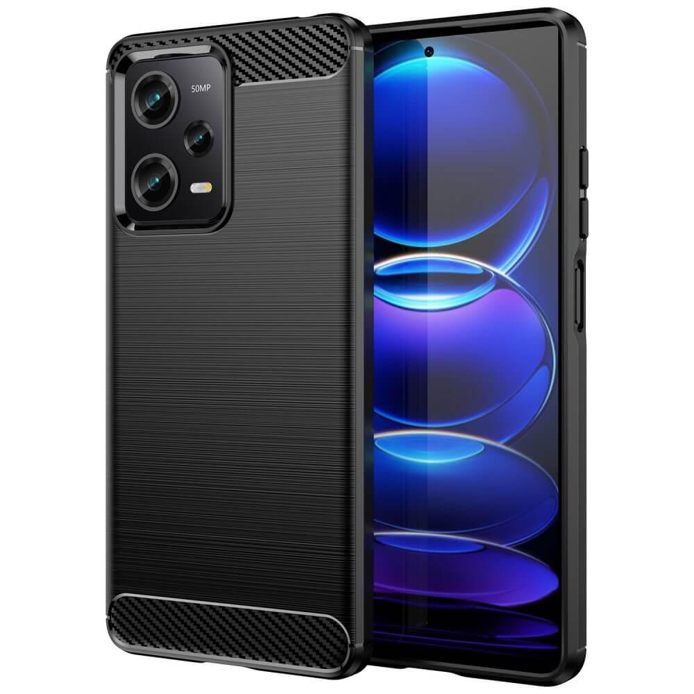 Cover-Discount  Xiaomi Poco X5 Pro - Coque Mã©Tal Look Carbone 