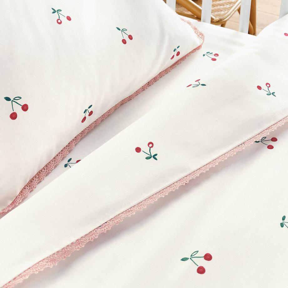 La Redoute Intérieurs Housse de couette bébé Griotte  