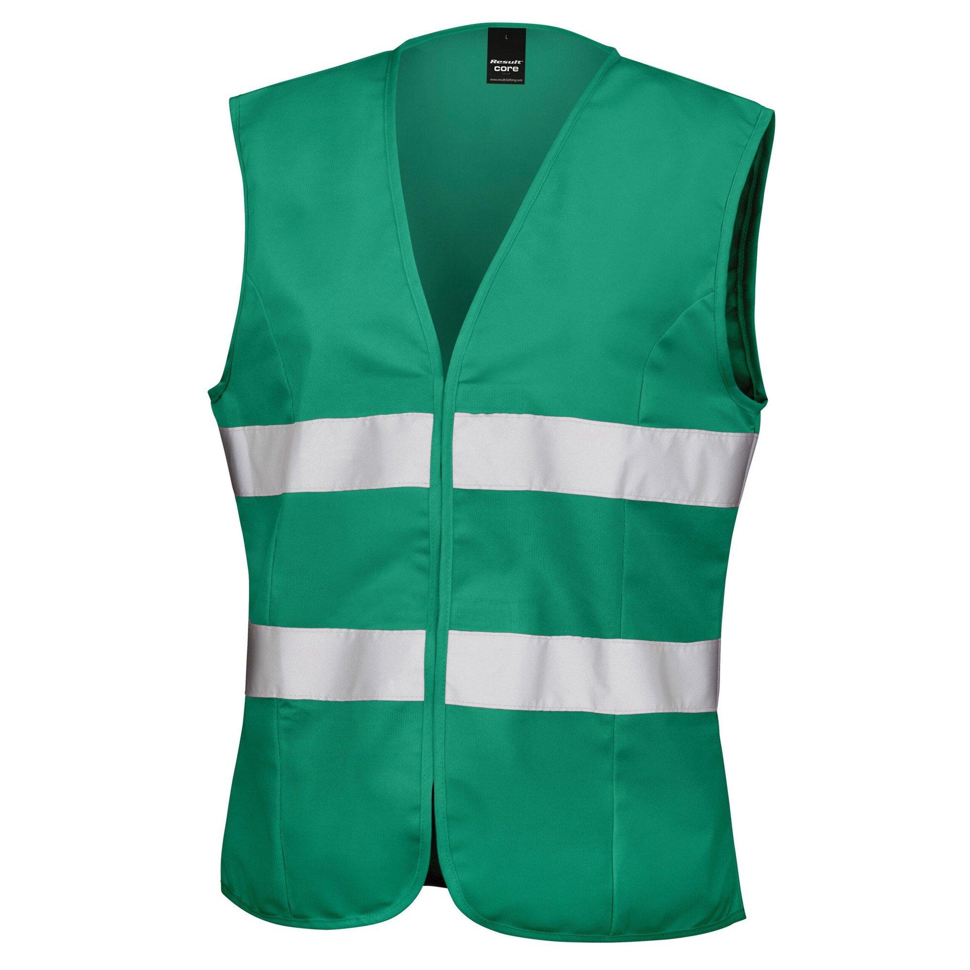 Image of Hivis Weste Sicherheit Unisex Grün XL