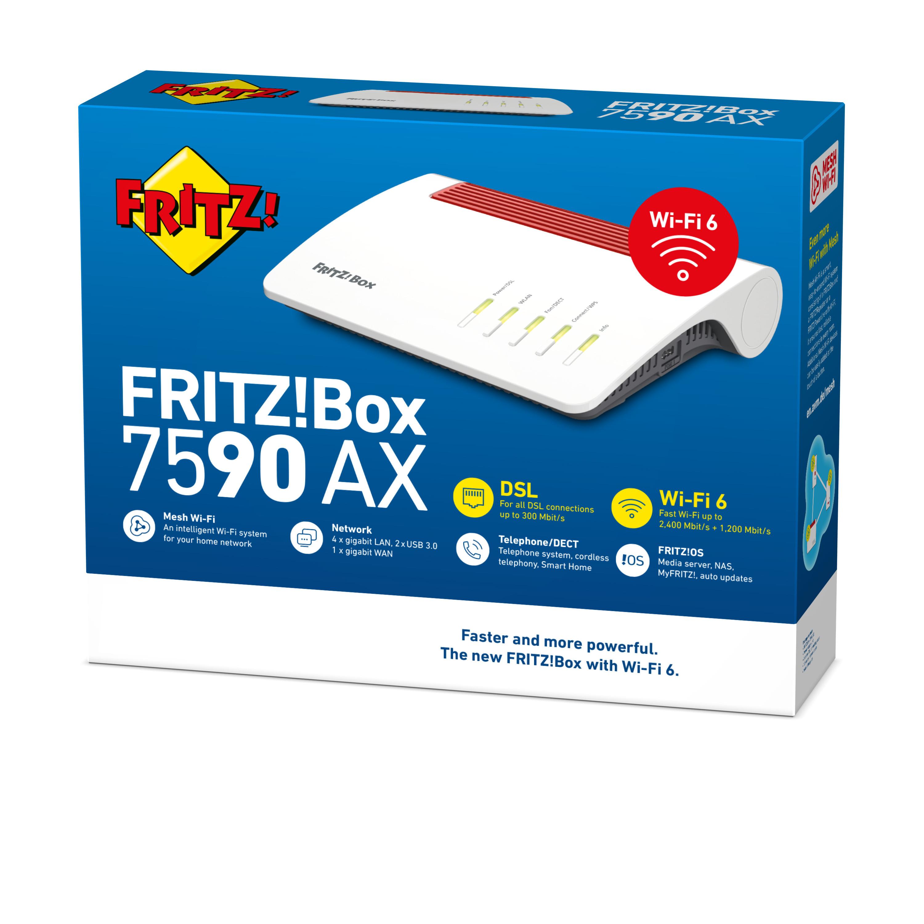 AVM  FRITZ!Box WLAN 7590 AX A-CH WLAN-Router 