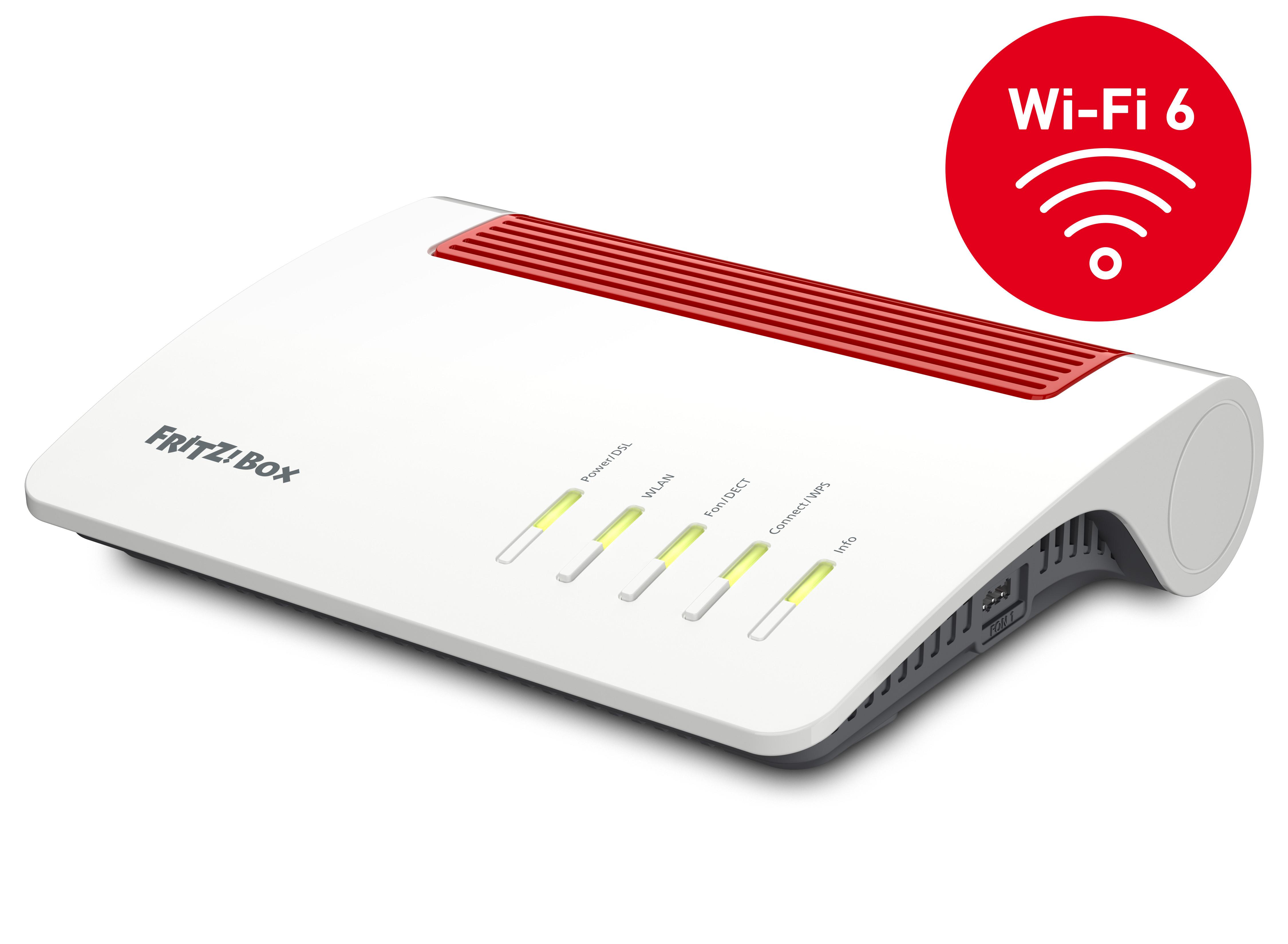 Image of FRITZ!Box WLAN 7590 AX A-CH WLAN-Router