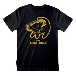 The Lion King Tshirt  Noir