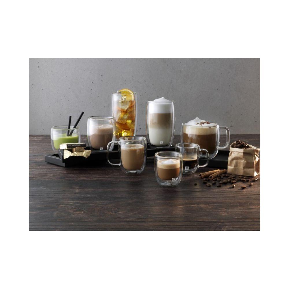 ZWILLING Sorrento Plus - Doppelwandiges Kaffee-Glas, 355 ml (2-er Set)  