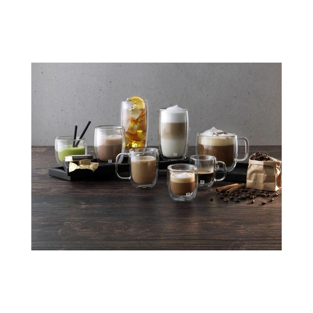 ZWILLING Sorrento Plus - Doppelwandiges Kaffee-Glas, 355 ml (2-er Set)  