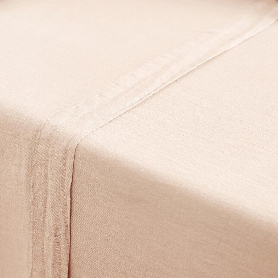 La Redoute Intérieurs Linot Drap Plat en Lin Lavé  