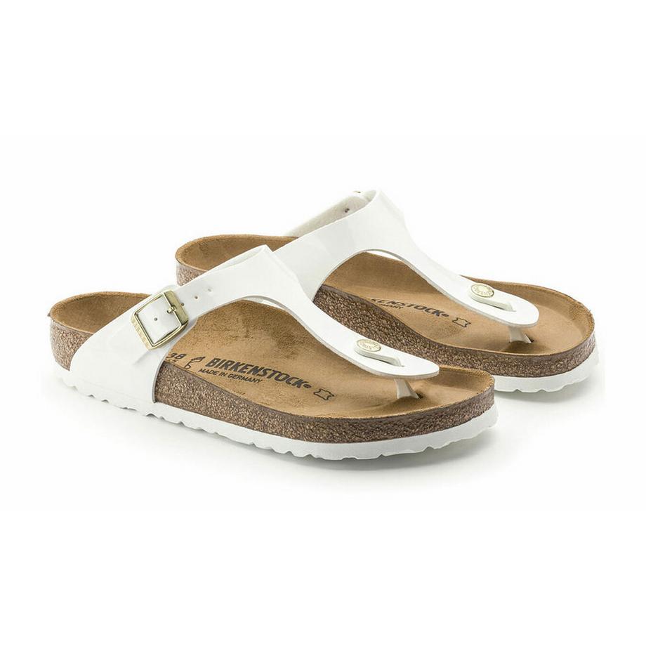 BIRKENSTOCK Gizeh BS Birko-Flor Patent Sandales  