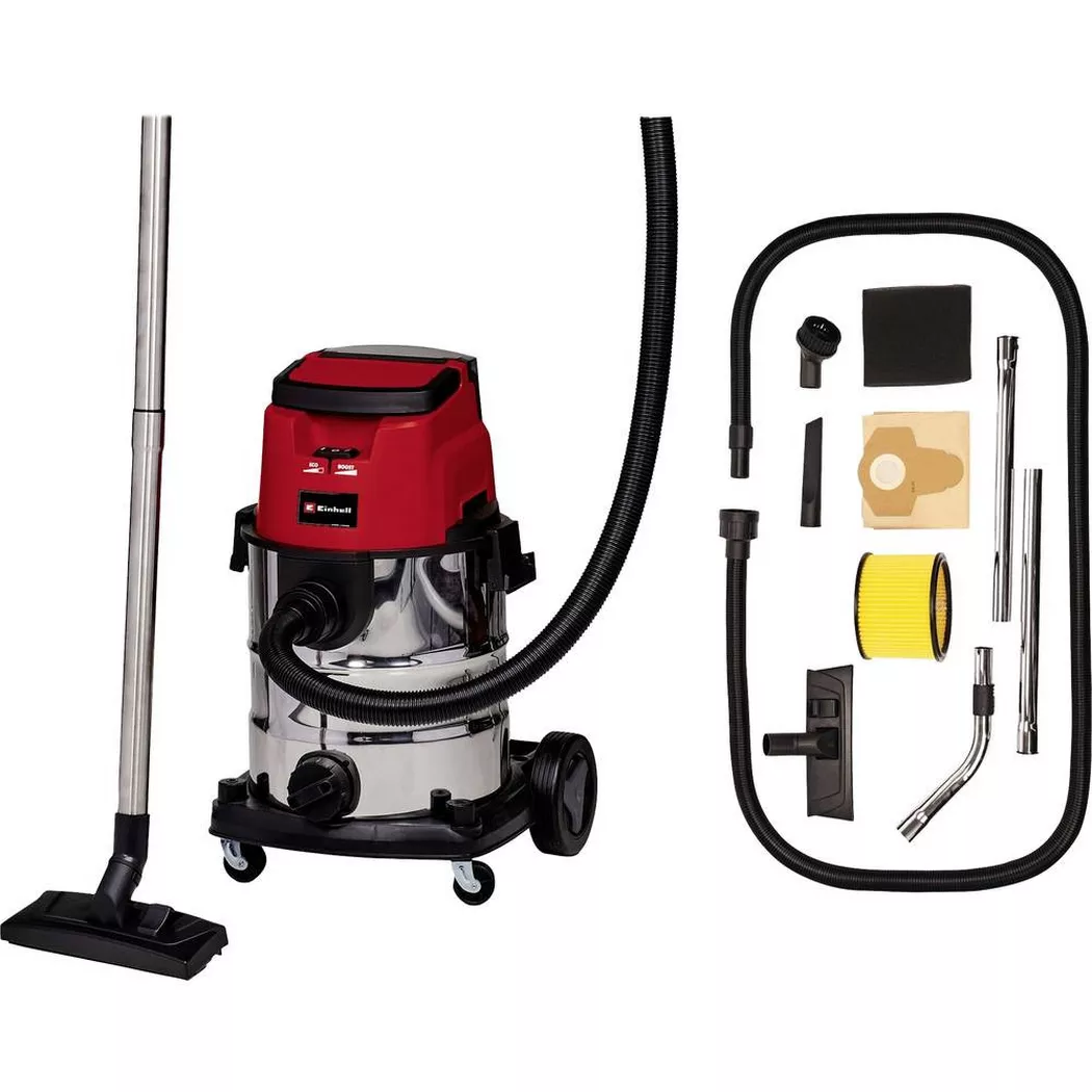 Einhell – Akku-Nass-Trockensauger TE-VC 36/25 Li S-Solo, Multicolor, One Size