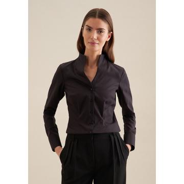 Blouse col Calice Uni Manche longue Col