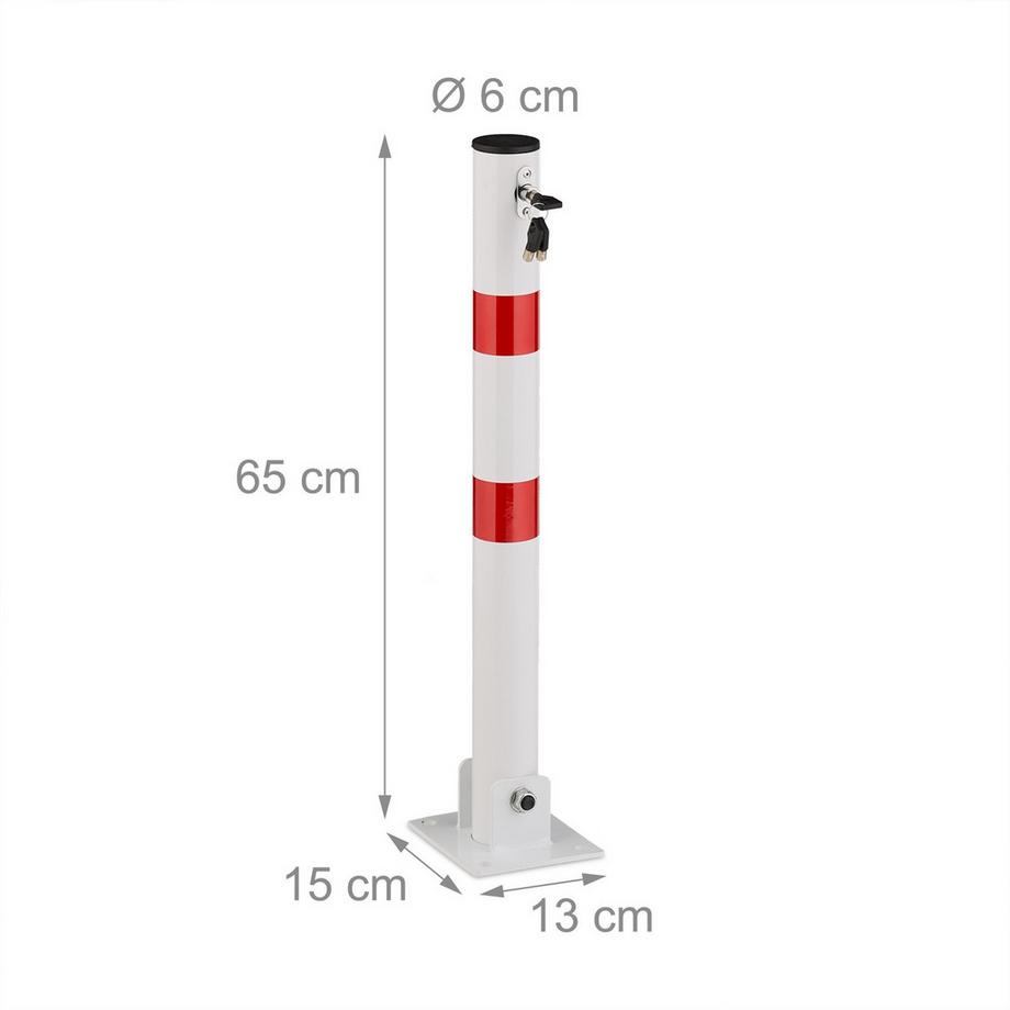 Northio  Klappbarer Absperrpfosten 