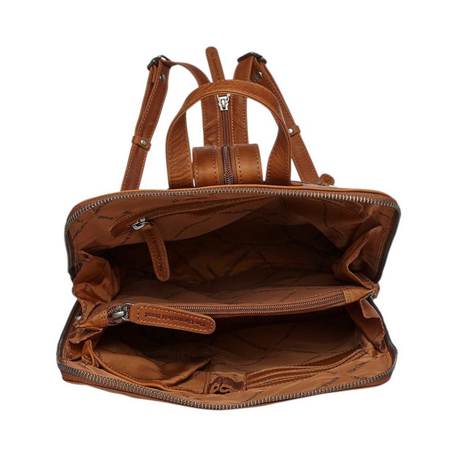 Chesterfield Amanda Sac à dos en cuir Cognac  