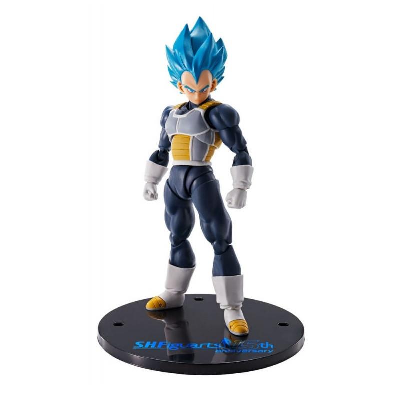 Bandai  Figurine articulée - S.H.Figuart - Dragon Ball - Super Saiyan God Vegeta 