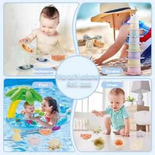 Activity-board  Baby-Kinder-Badewannenspielzeug Schimmelfrei, Wasserspielzeug 