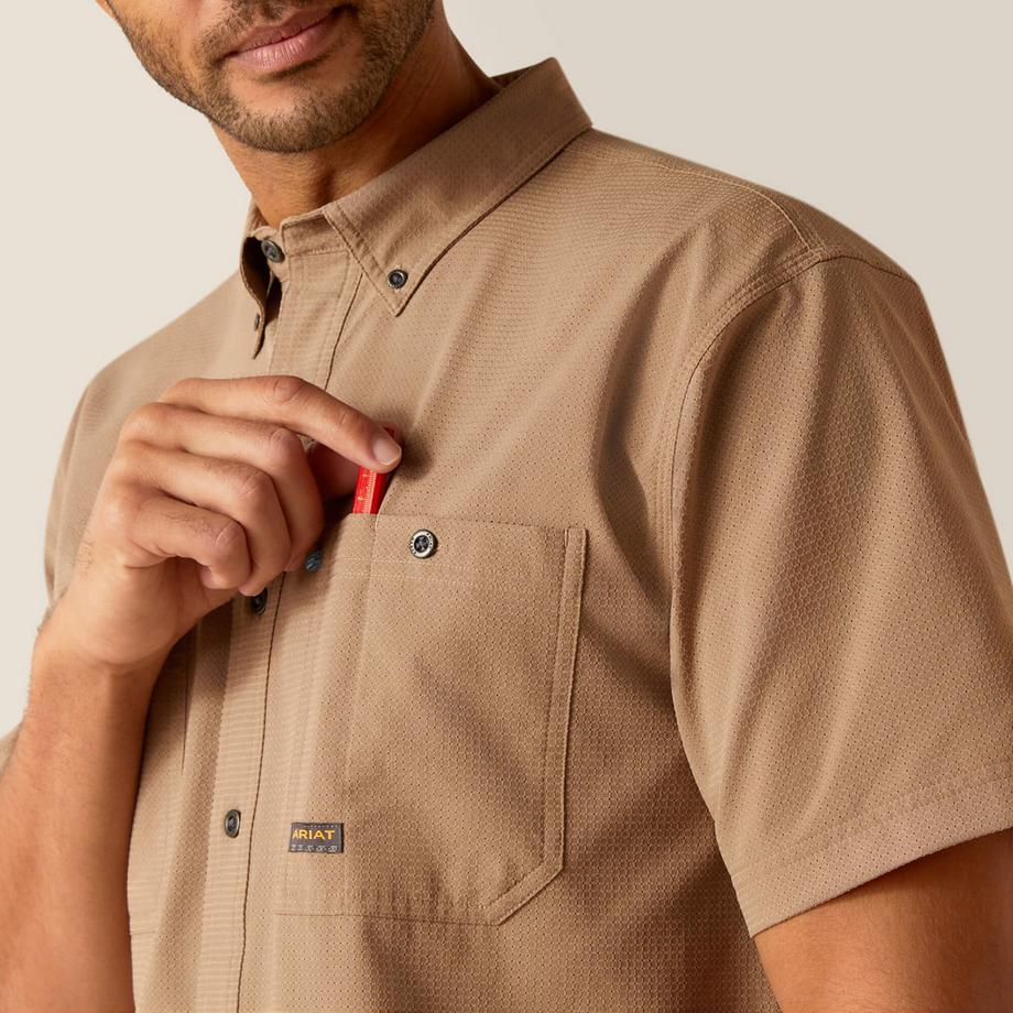 Ariat Rebar 360 Airflow Camicia Maniche Corte  