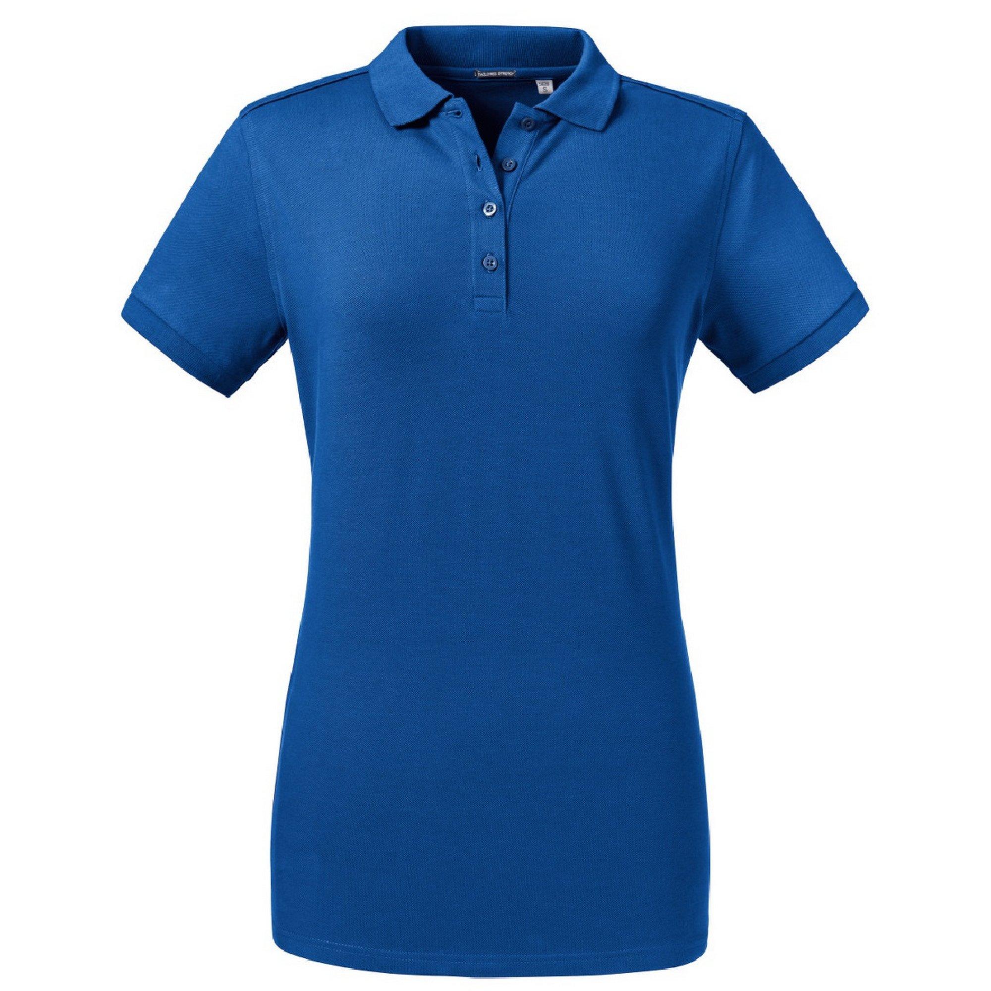 Image of Poloshirt, Stretch Damen Königsblau S