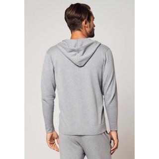 Bellemere New York  Sweat à capuche zippé en coton et cachemire 