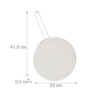 B2X Protection anti-éclaboussures pour poêle à frire, lot de 2  