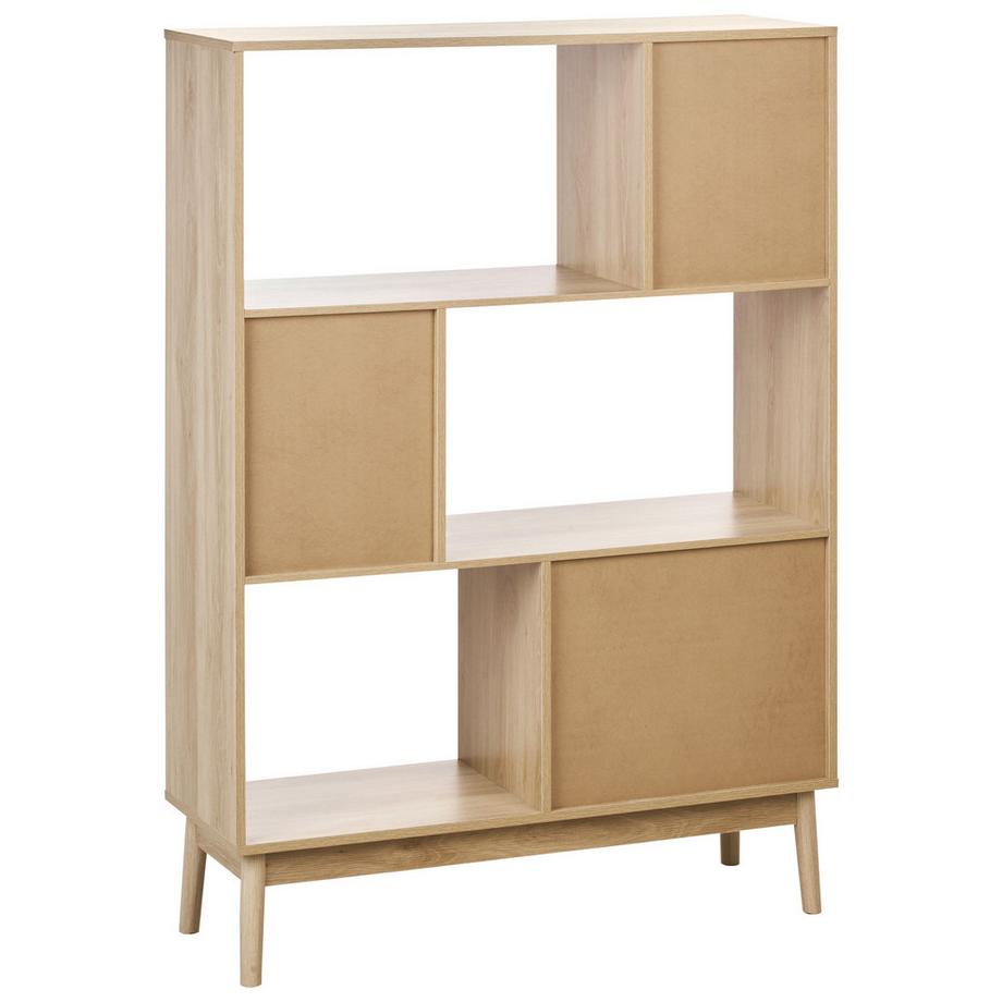 Beliani Regal aus MDF-Platte Skandinavisch LYNWOOD  