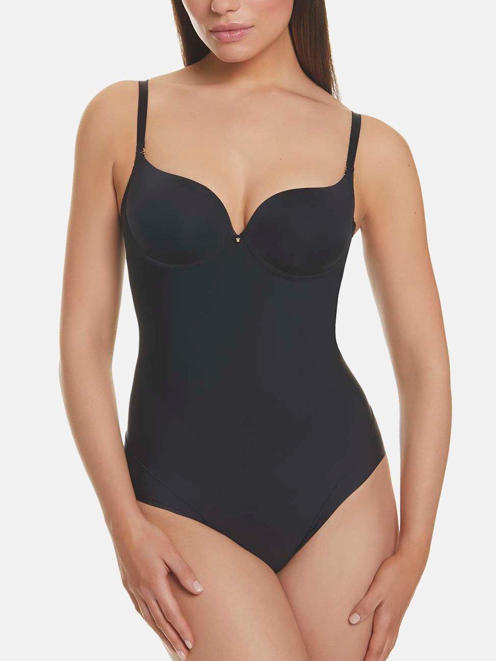 Image of Bodysuit Mit Lipo-effekt Und Tiefem Rücken Etna Damen Schwarz 70